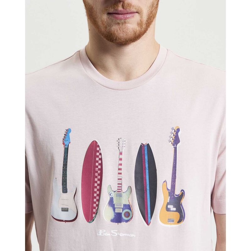 Ben Sherman Surf N Guitars Tee image number 2